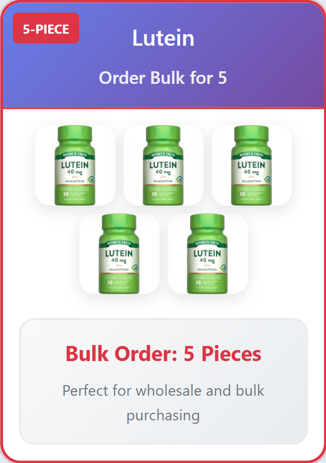 Lutein - 5 Piece Bulk