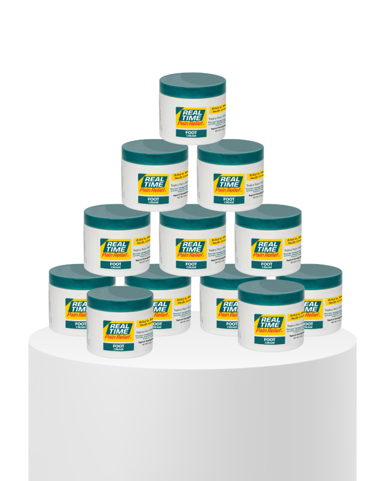 12 Units Real Time Pain Relief Foot Cream