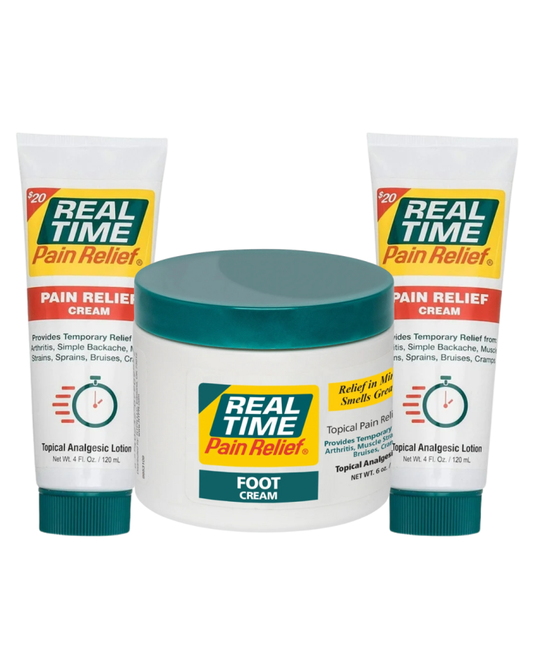 Real Time Pain Relief Topical Analgesic – Lotion Combo